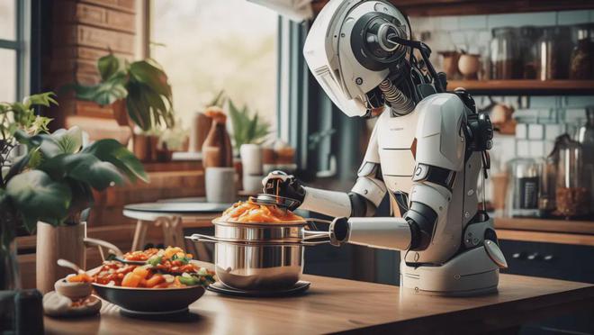 机器人快步走入厨房 人工智能与智能设备如何重塑餐饮未来